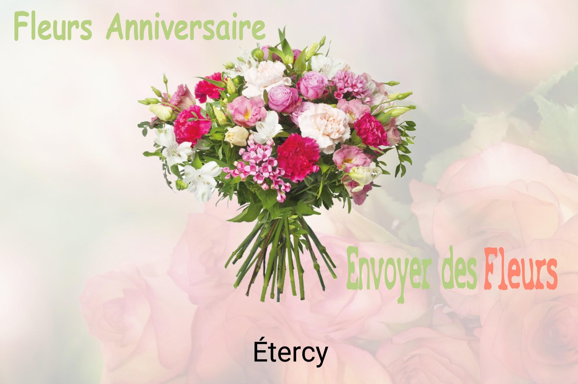 Bouquet de fleurs d’anniversaire livré à Étercy